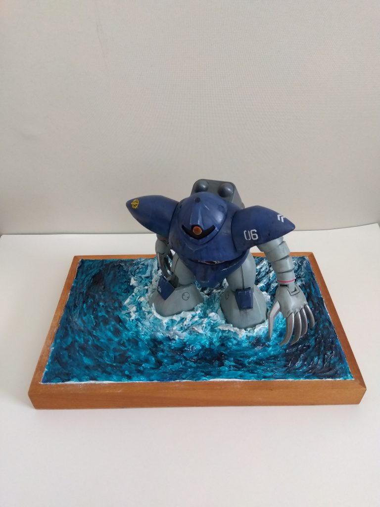 全景はこんな感じ。ディスプレイは100円ショップで購入。