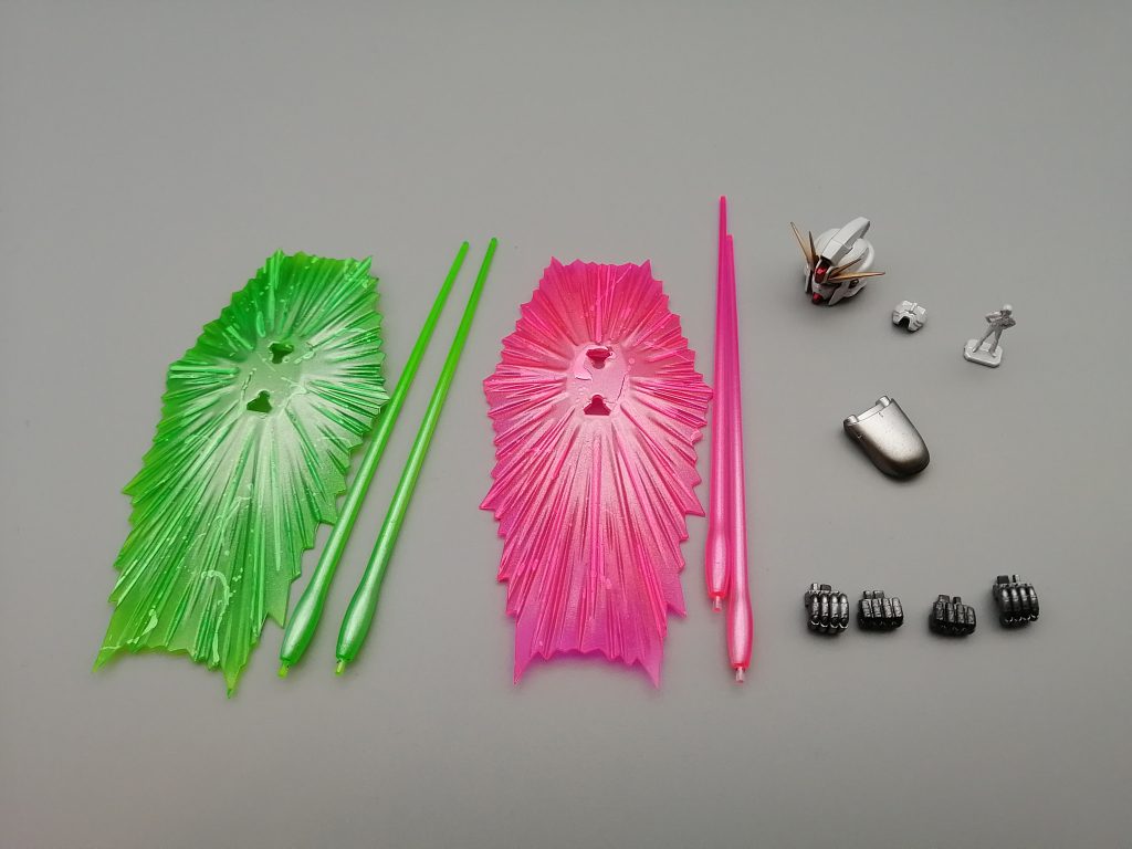 ＭＧ 1/100 ガンダムＦ９１ Ｖｅｒ．２．０［チタニウムフィニッシュ］ ＲＥ/100 1/100 ビギナ・ギナ ［エクストラフィニッシュ］–3枚目/制作者：Yamagu