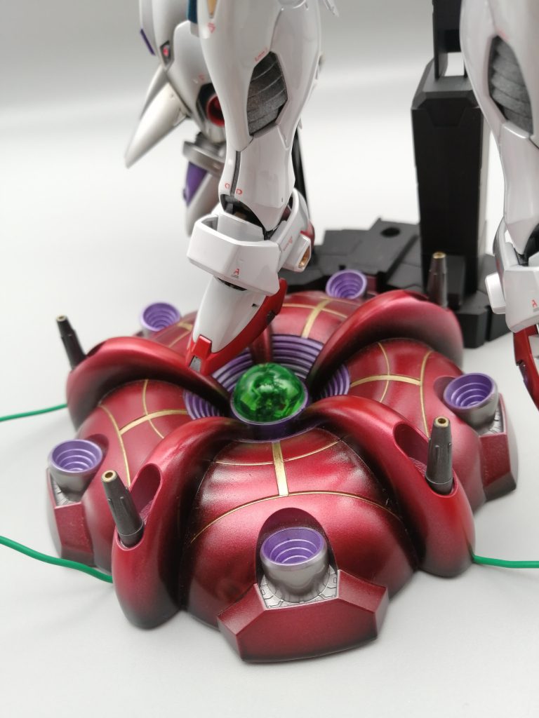 ＭＧ 1/100 ガンダムＦ９１ Ｖｅｒ．２．０［チタニウムフィニッシュ］ ＲＥ/100 1/100 ビギナ・ギナ ［エクストラフィニッシュ］–3枚目/制作者：Yamagu