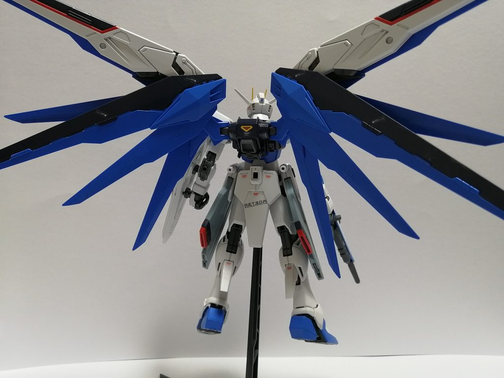 リアビュー。スミ入れ・部分塗装・つや消しトップコートしました。