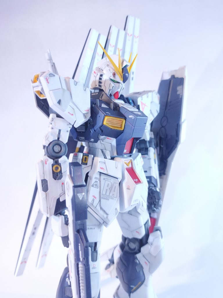 いつもの簡単フィニッシュですが情報量が多いので絵になります。デカールは付属の物はほぼ全て貼り、一部ハイキューパーツの物も使用しました。