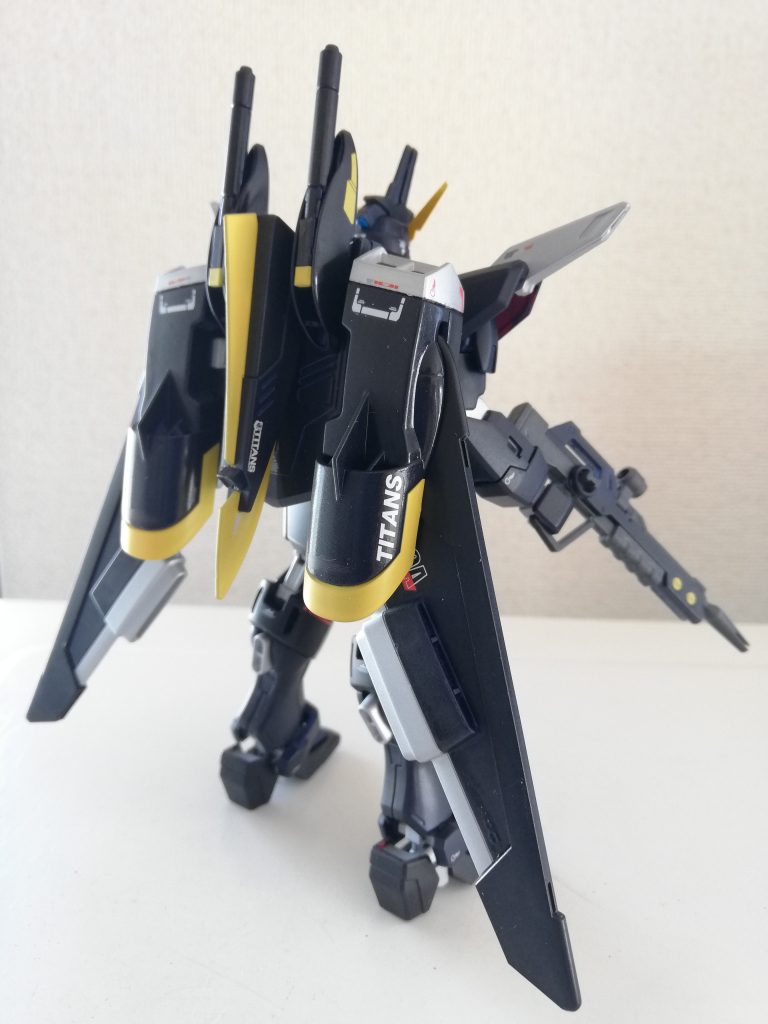 インフィニットジャスティスガンダム（ティターンズカラー）–3枚目/制作者：スパロボダイキ