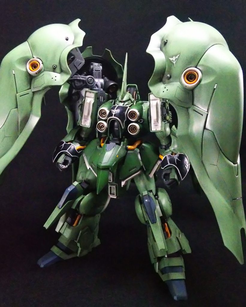 スジボリやプラ板でのディテールアップも所々施し、自分好みには仕上がったと満足しております!☺️