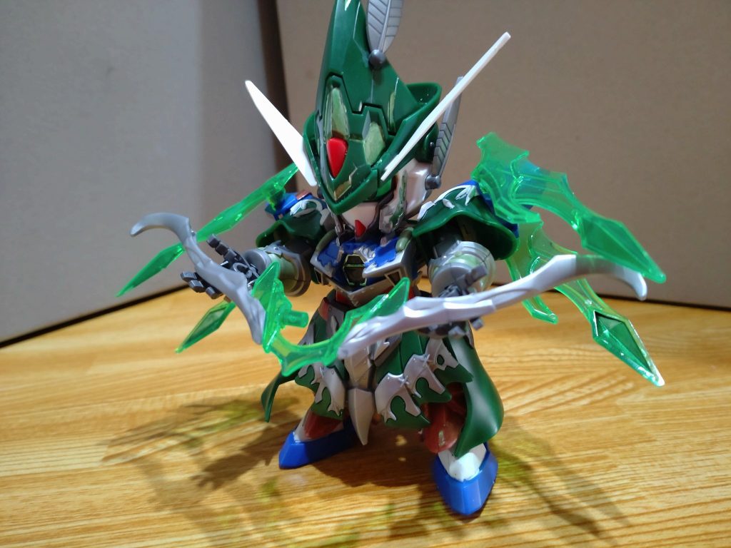 アンテナの装飾が弓になるのは面白いギミックっスね