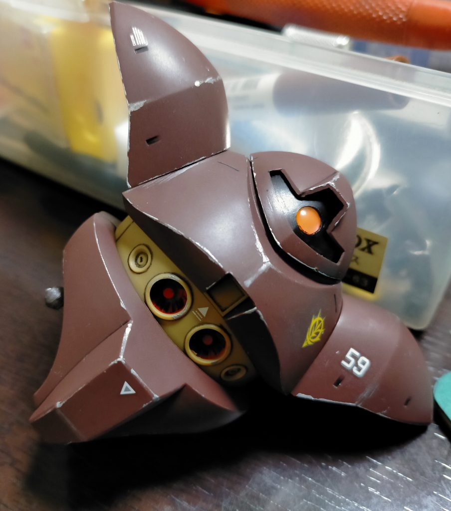 ウェザリング後。機体ナンバーはやっぱり59。