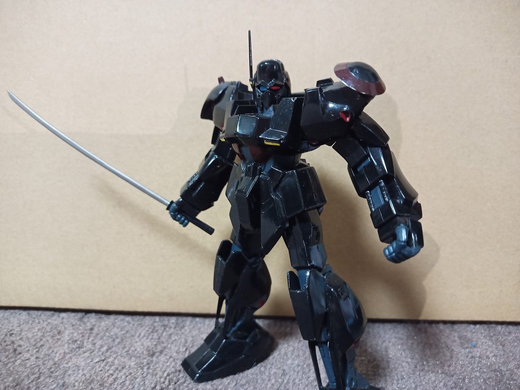 ガッシュは刀とか持ってなかったような気もしますがなんか似合うかもと多分ゲルググか何かのサーベル刃で作った気がします