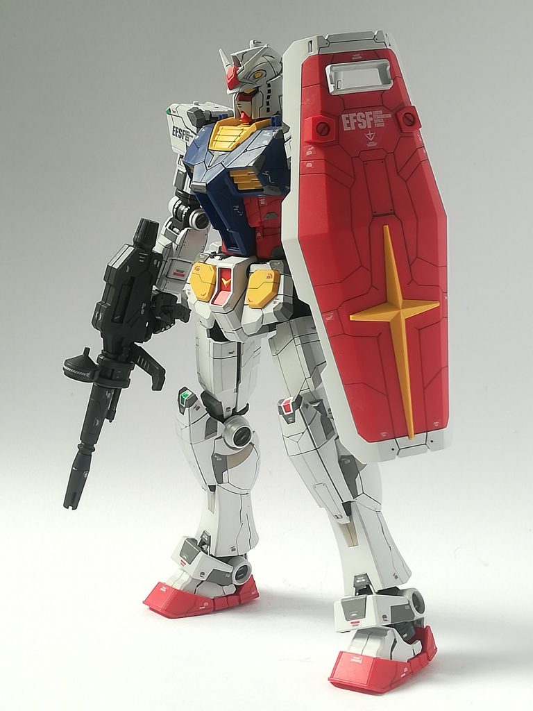 シールドのディテールが良いです。