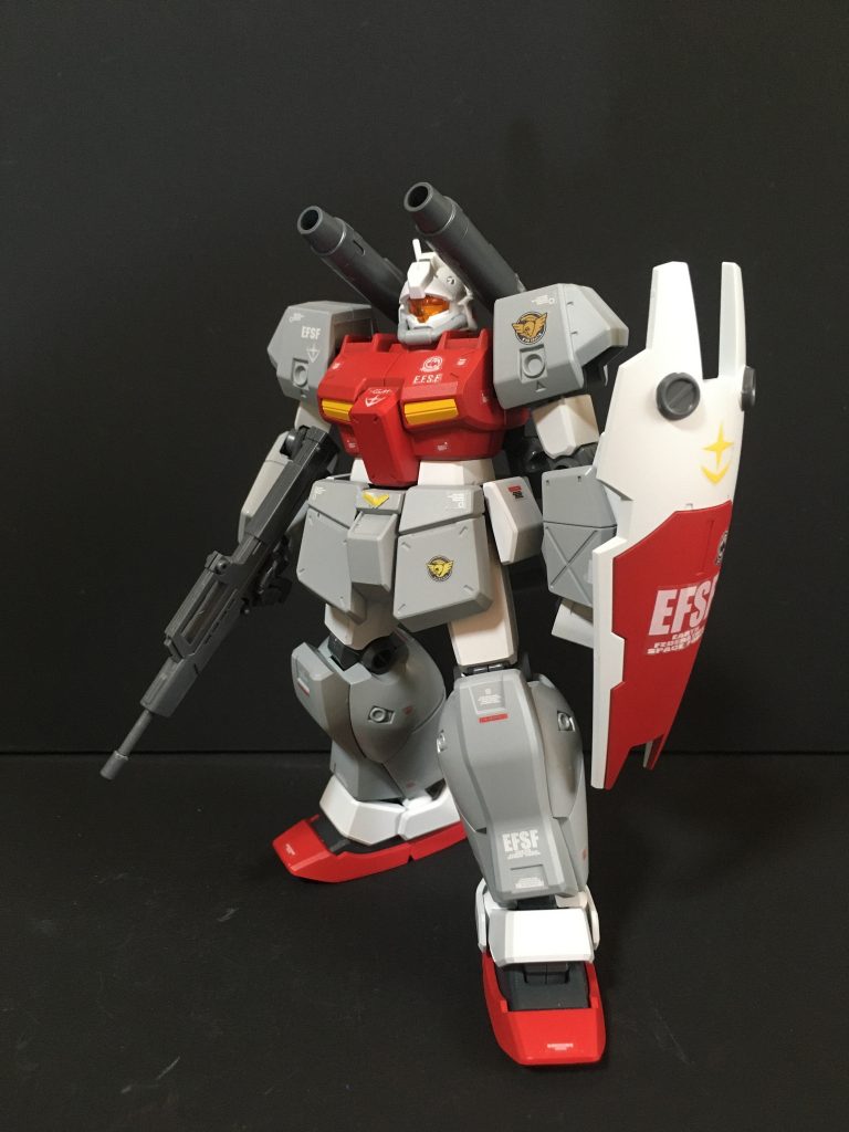 HG ジムキャノンⅡ 連邦カラー｜ロメオ８さんのガンプラ作品｜GUNSTA