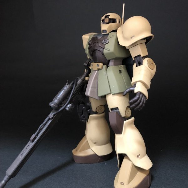 ２０２２　６月のザク　その2　HG 旧ザクスナイパー