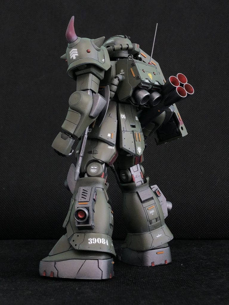 HGザクⅡ 改 陸戦高機動型【G型】–7枚目/制作者:black🇯🇵