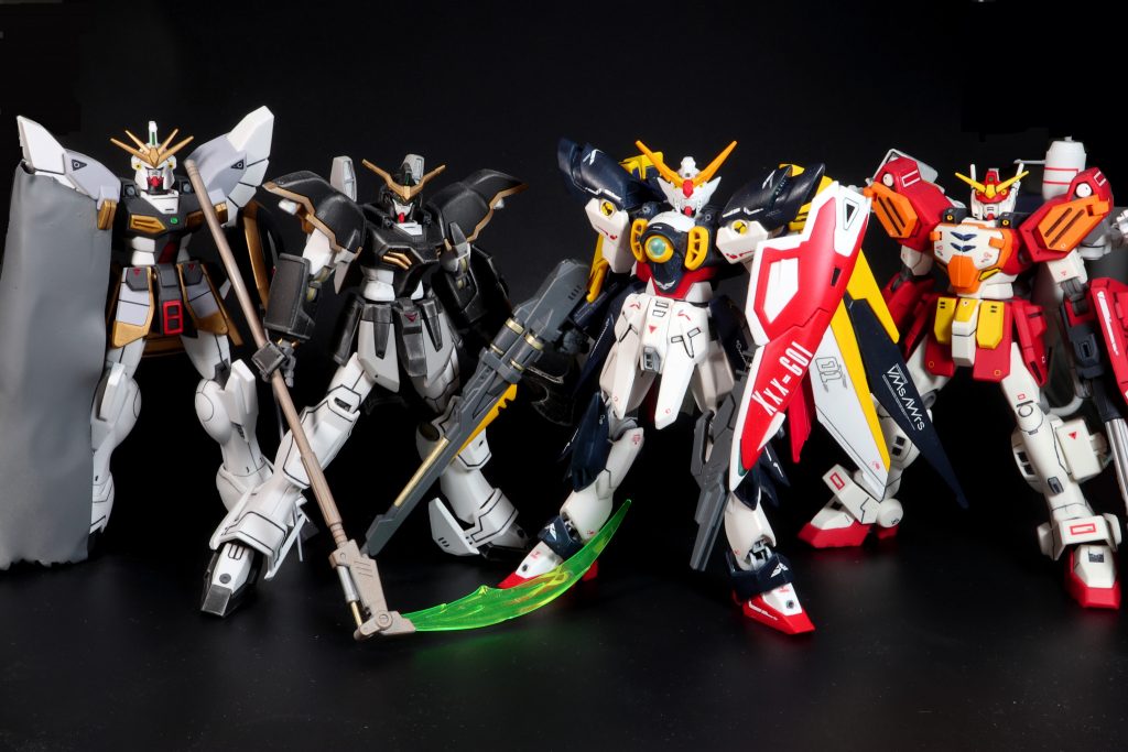 ガンダム4機確認。シェンロンが待ち遠しいですね。