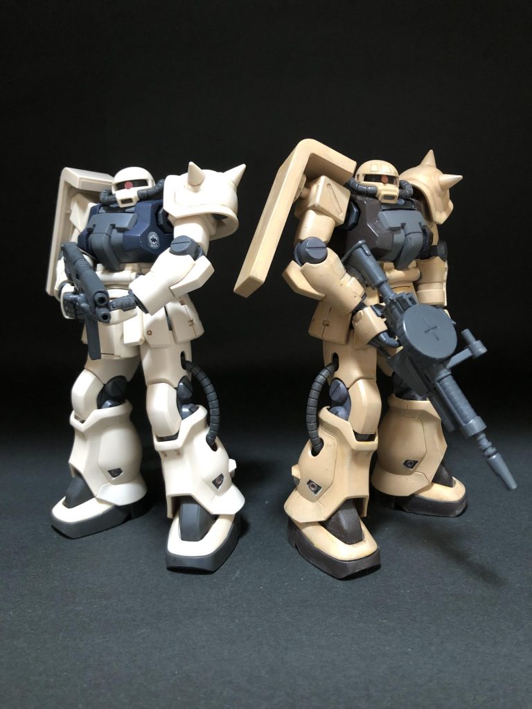 ２０２２　６月のザク　その3　HG　MS-06F-2 ザクII–3枚目/制作者：kusari　筧　草梨