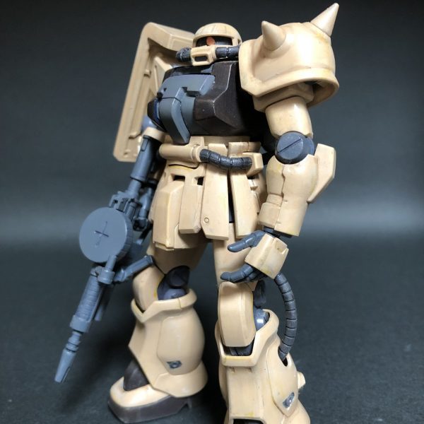 ２０２２　６月のザク　その3　HG　MS-06F-2 ザクII