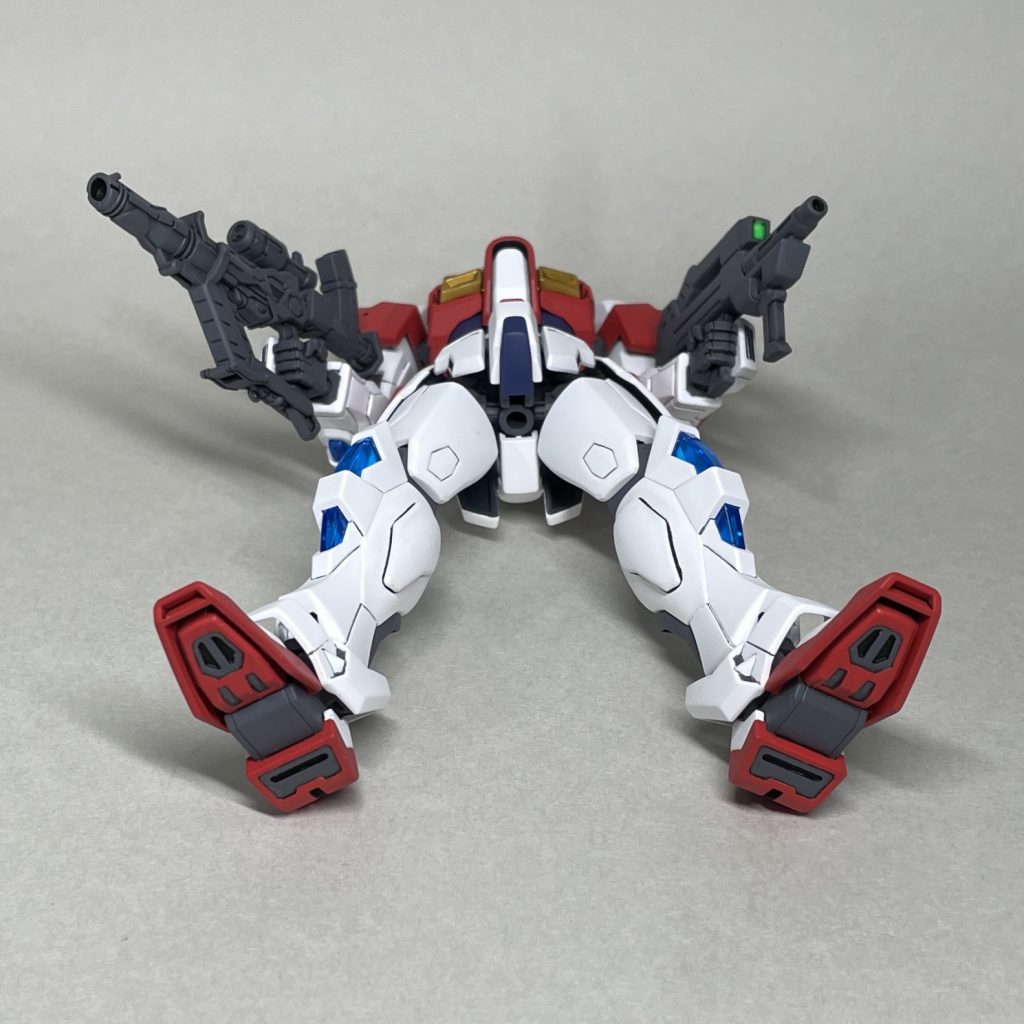 下から 足裏の肉抜き部分は埋めませんでした。