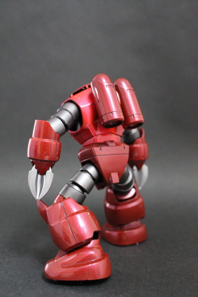 塗装後は、コンパウンドで磨いてみました。カーモデルみたいにピカピカになったぞ！