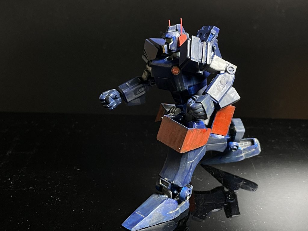 もとがEGなのでよく動きます.ただエポパテ使いまくったので,重くなって関節はへたり気味.