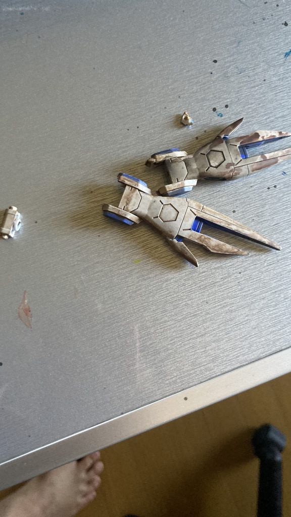 エナメル塗料って怖いのね！