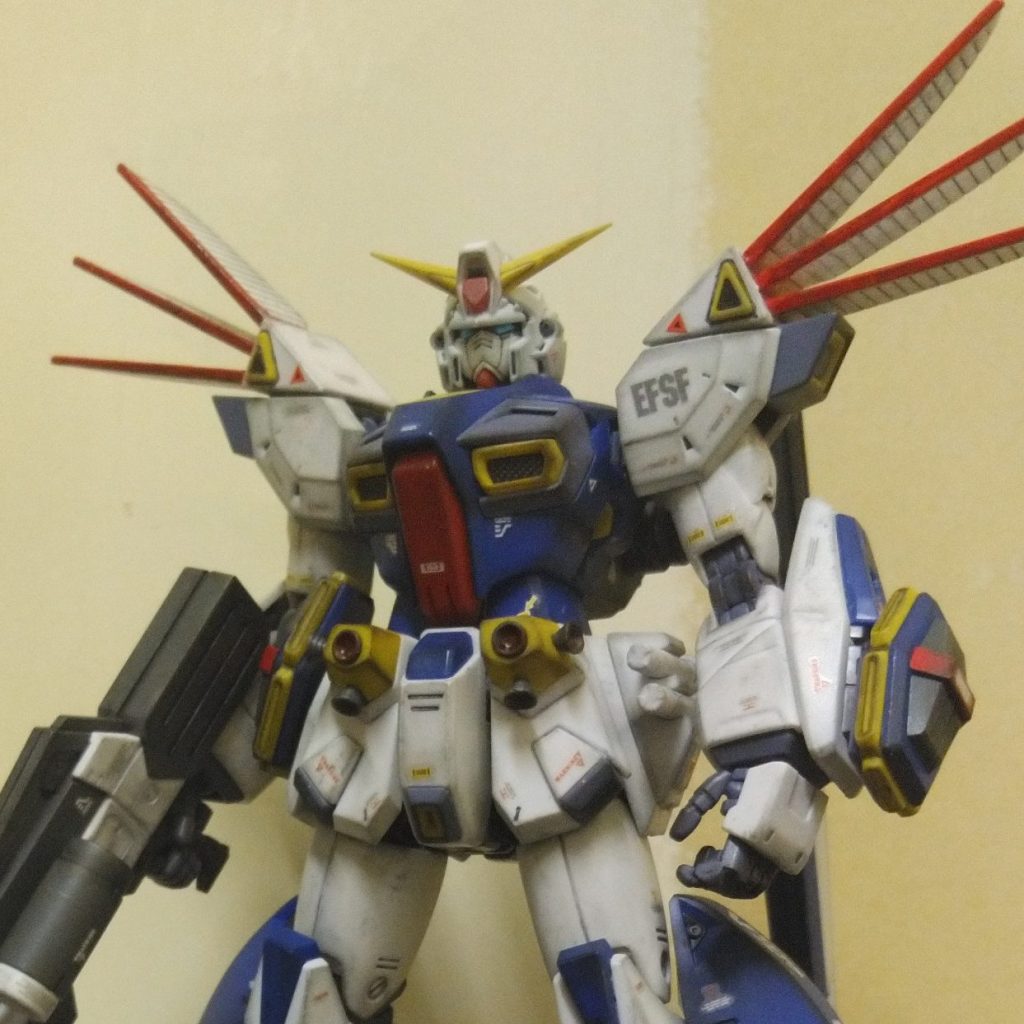 MG ガンダムF90 Vタイプ｜トシ348さんのガンプラ作品｜GUNSTA