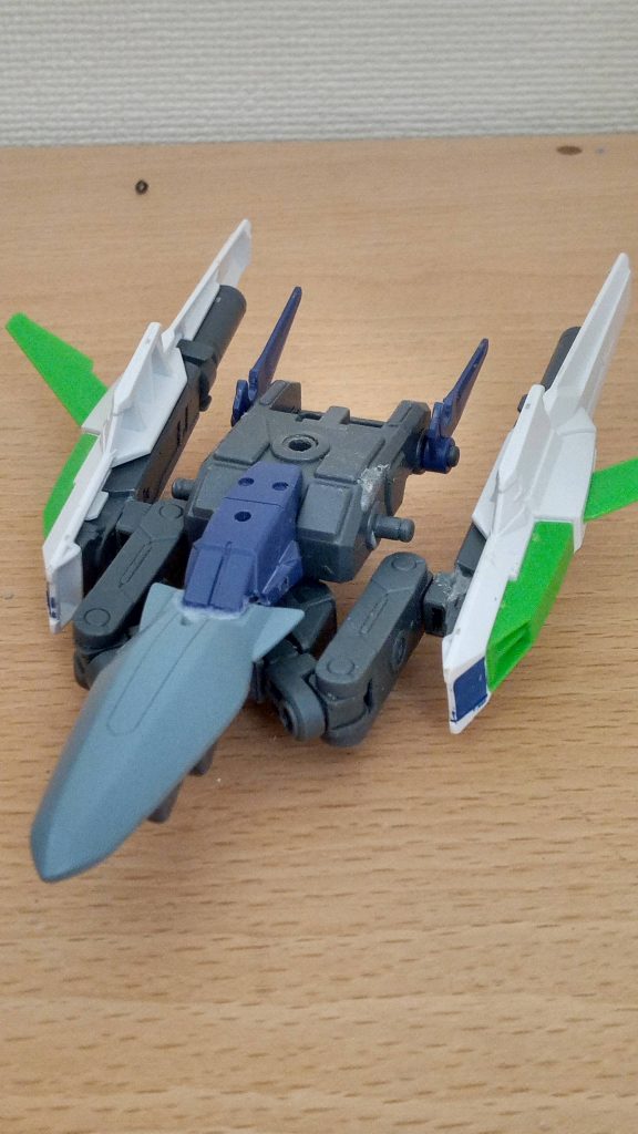 フェアリーブースタードルフィンブースターの改良型、支援能力が大幅に向上している。なおドルフィンブースターは着脱可能で従来と同様に使用可能である。主「自分で言うのもなんだけどフェアリー要素が皆無なんだが。」ア「合体後の姿も似てないしね。」マ「あんたが言ったら終わりでしょうが!!」デ「とりあえず合体後ですよ。」