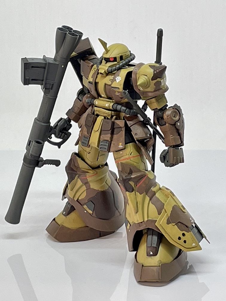 HG 高機動型ザク 地上用 (エグバ機)完成品！！ - 模型/プラモデル