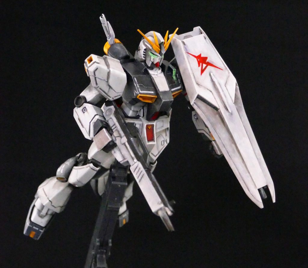 νガンダム　初登場シーンをイメージ