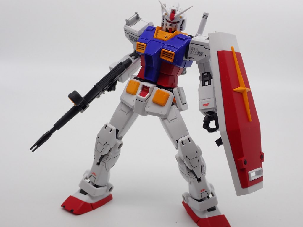 オリジン版ガンダム–5枚目/制作者：アンジェロのプラモデル工房