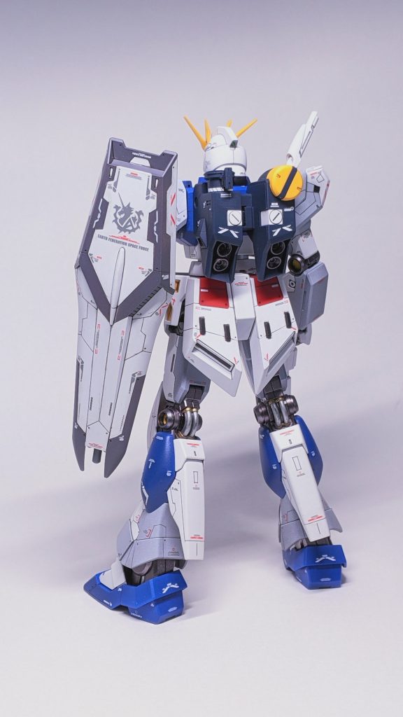 シールドのモールド追加と塗り分けは特に頑張りました。