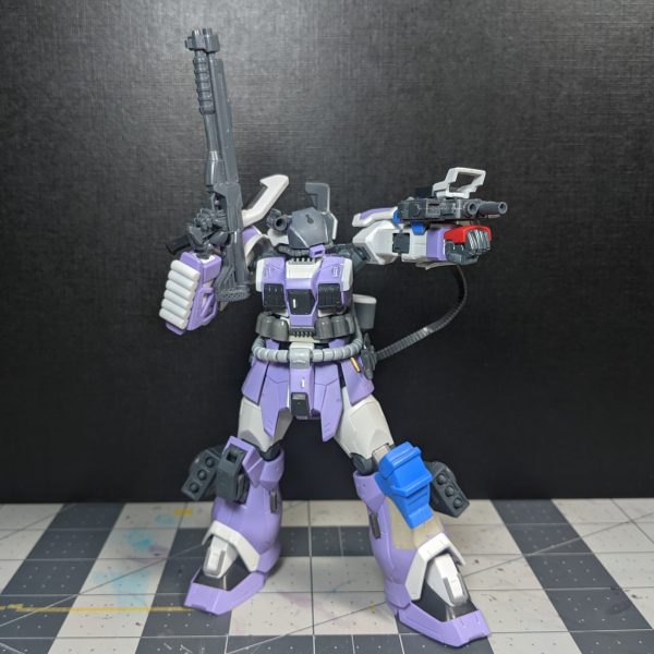 This is the current status of my custom build of the Efreet Jaeger inspired by Spartan Emile A239 from the video game names Halo Reach. The picture shows my build compared to the original inspiration.（3枚目）
