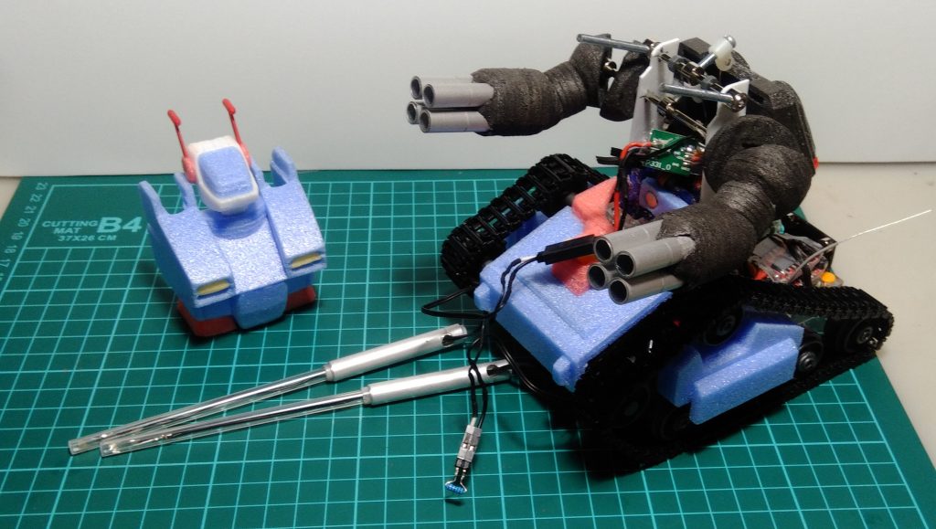 ラジコン　フルアクション　ガンタンク–5枚目/制作者：KeiMecha