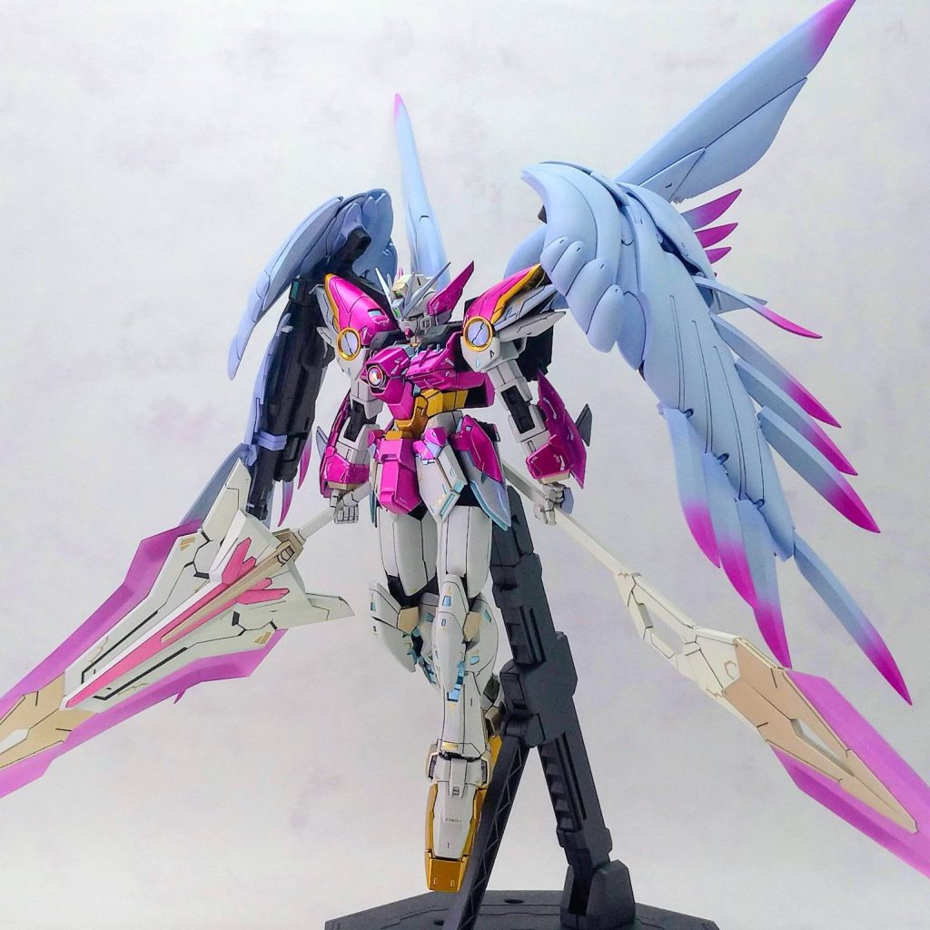 ZERO ONE フルスーツ ワインレッドに格子柄の切り返しと蝶のワッペン ZERO ONE フルスーツ ワインレッドに格子柄の切り返しと蝶の