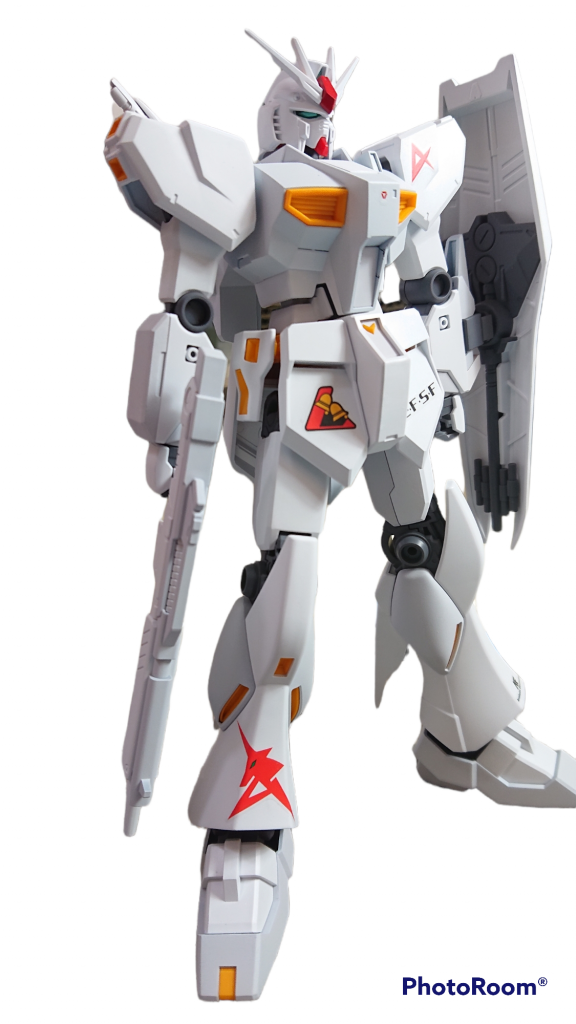 ちょっとff風に右脚にデカール(笑)