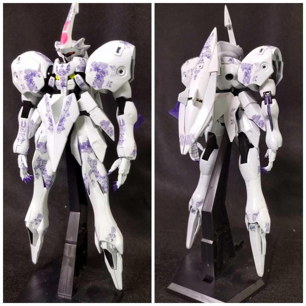 装備を外して。かなりスッキリした印象になりますね。