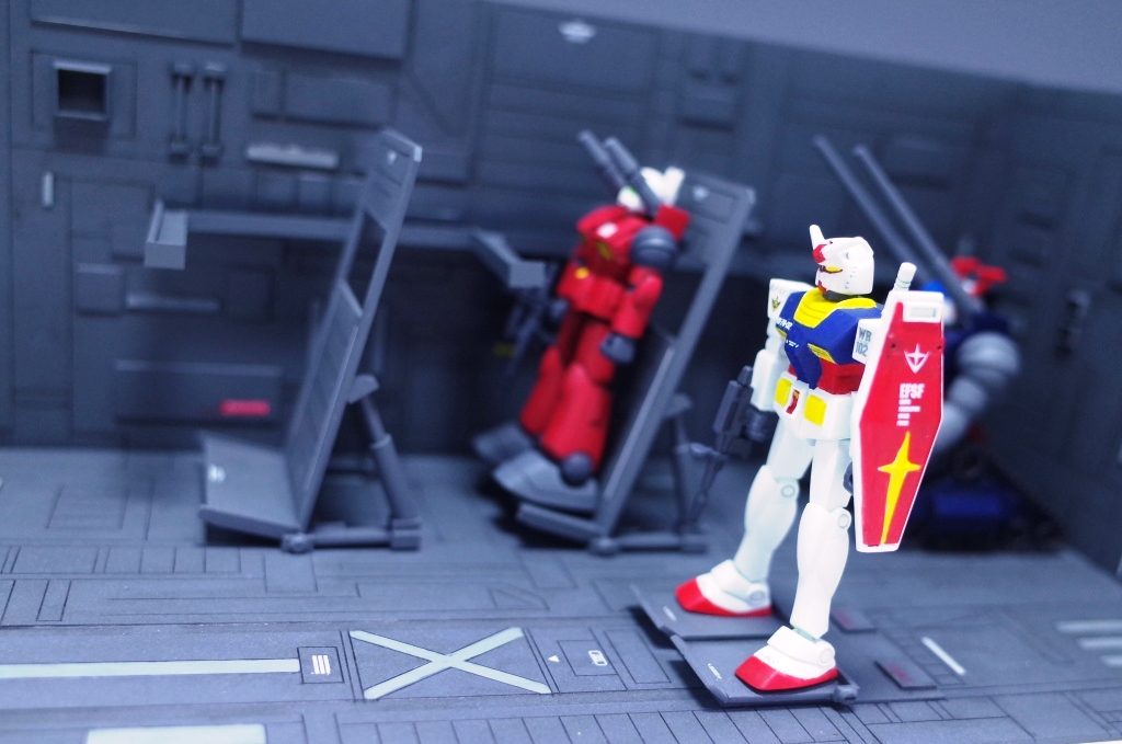 　1/288 ホワイトベースカタパルト　–3枚目/制作者：だんくら工房・mk戦車