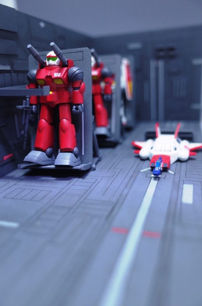 　1/288 ホワイトベースカタパルト　–2枚目/制作者：だんくら工房・mk戦車