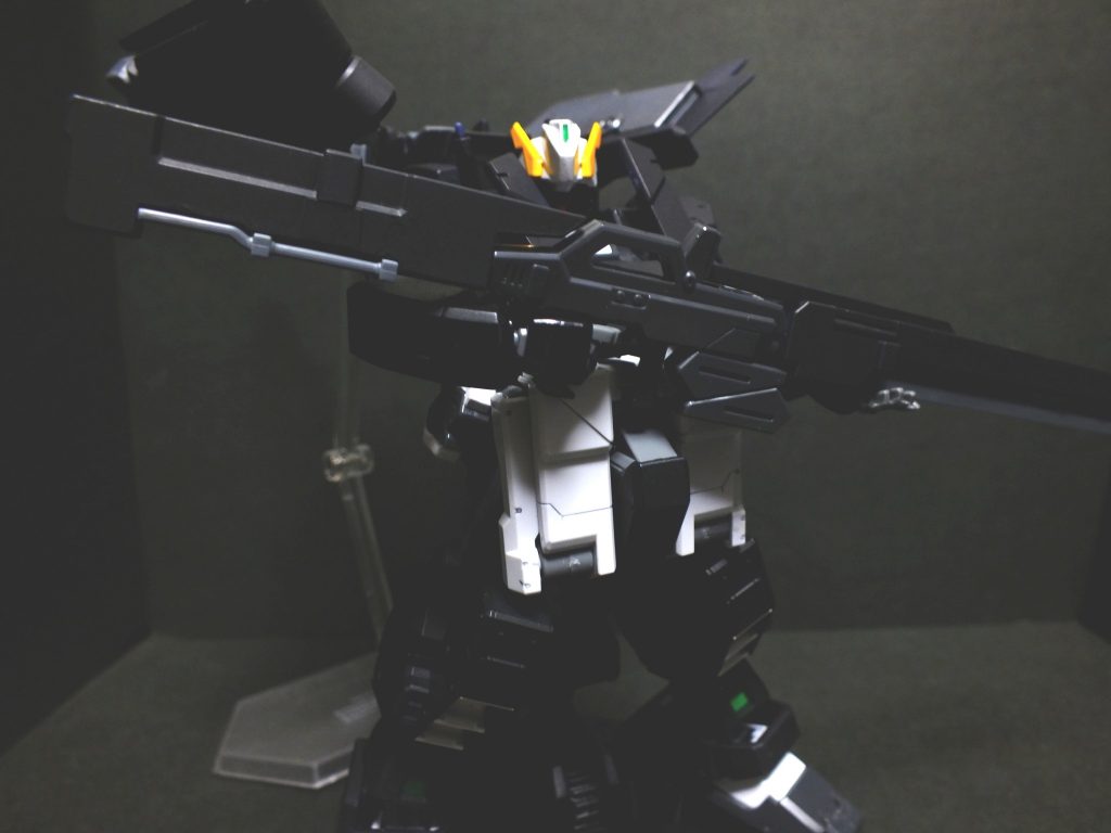 重装備になった影響であまり動かせなくなってしまいました。しかし、格好良さなら誰にも負けないのではないでしょうか。