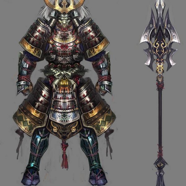 Following some samurai battle suit concepts（2枚目）