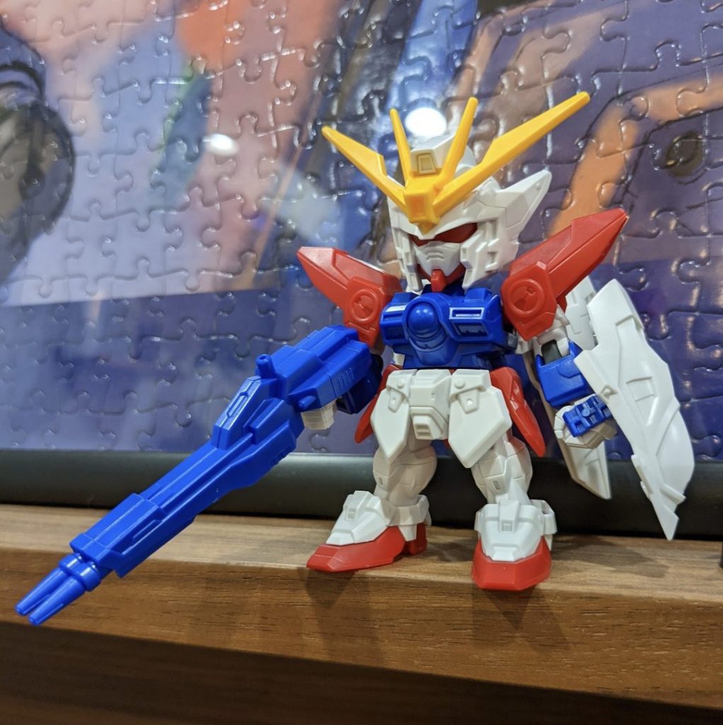 パチ組みだとこんな色味です。 