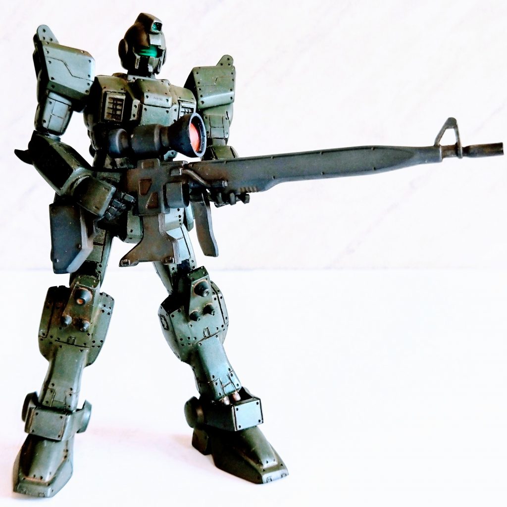 かなりプロポーション調整したのでHGUC版とはまた違った雰囲気にできました😊これも今の作風に改修します。