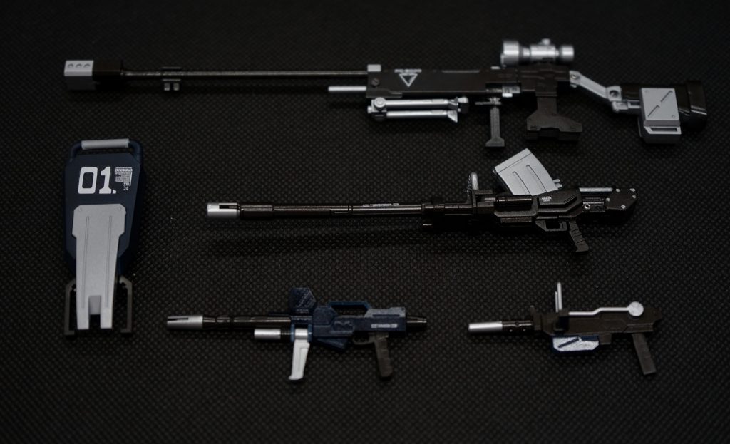 武装陳列。もっと様々な色を使ってみたいなとも思っています。