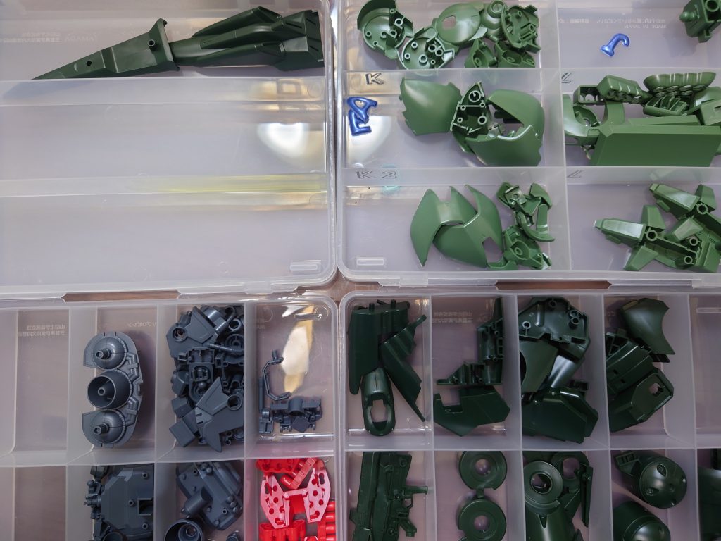 切り出してヤスリと洗浄