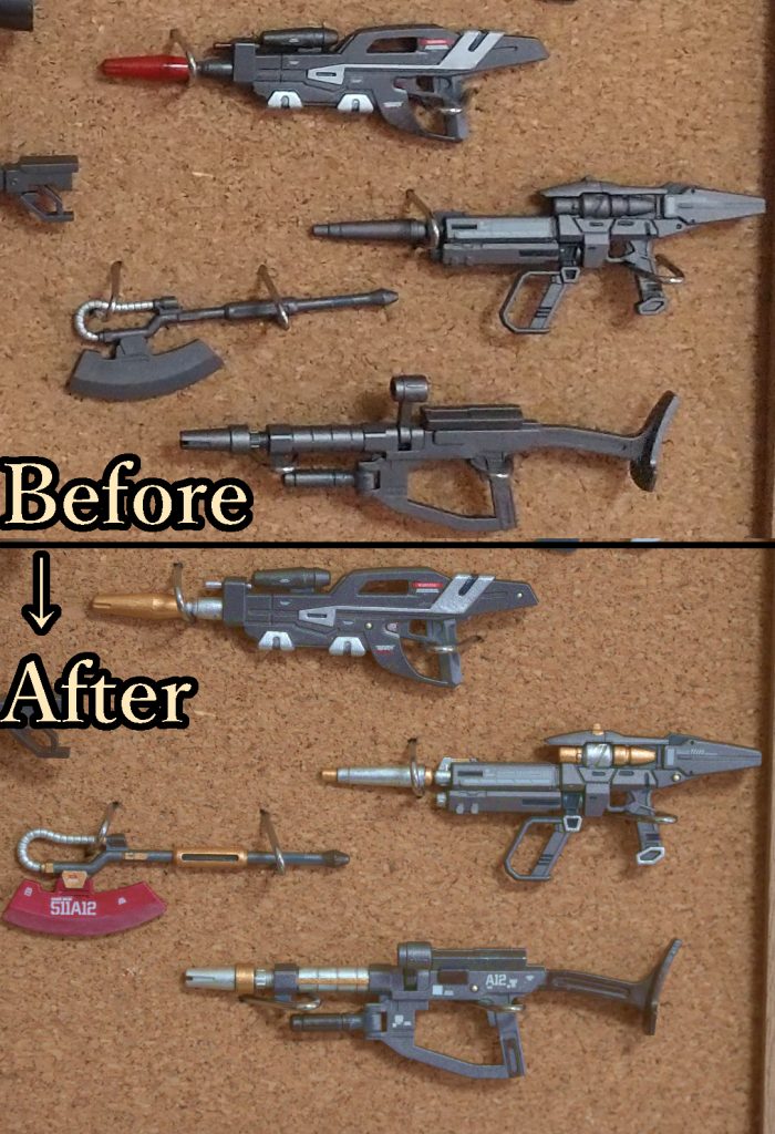 武器のディテールに凝ってみた–2枚目/制作者：jigen