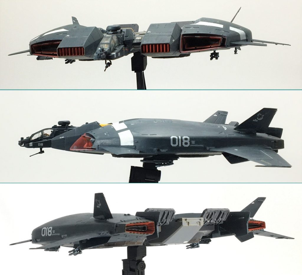 【固定武装】30mm機関砲×1【通常武装】中距離空対空ミサイル×2、4連装対艦/対戦車ミサイル×2【追加装備】前方監視赤外線(ATFLIR)ポッド