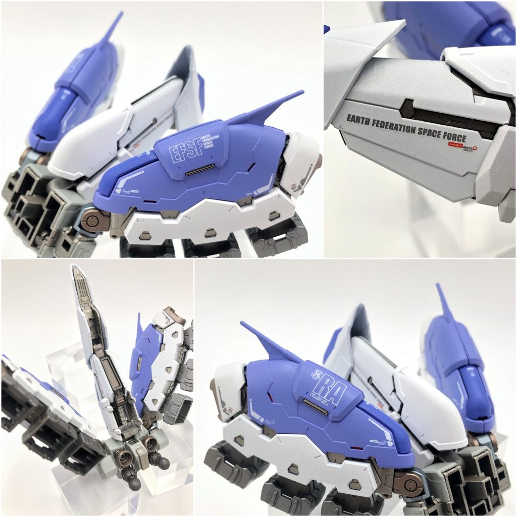 バックパックは、この部分単体でも眺めていられるほど、カッコよくアレンジされています。