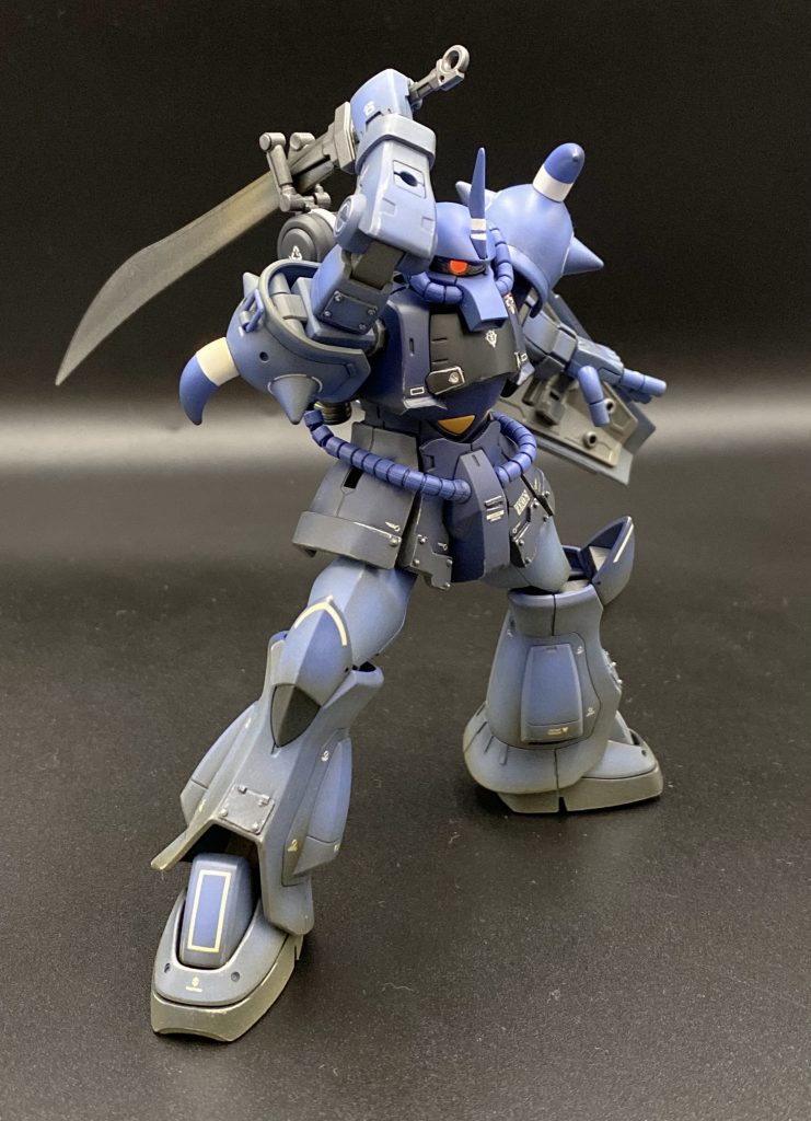 懸下アームは基部が回転し、そのまま柄を握れます。この状態お気に入りです!😆