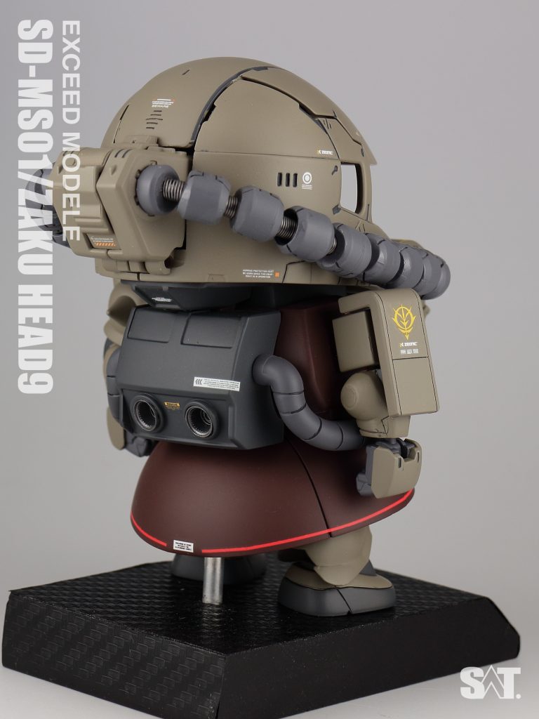 ZAKU HEAD＆SD-MS01/EXCEED MODEL–2枚目/制作者：SAT