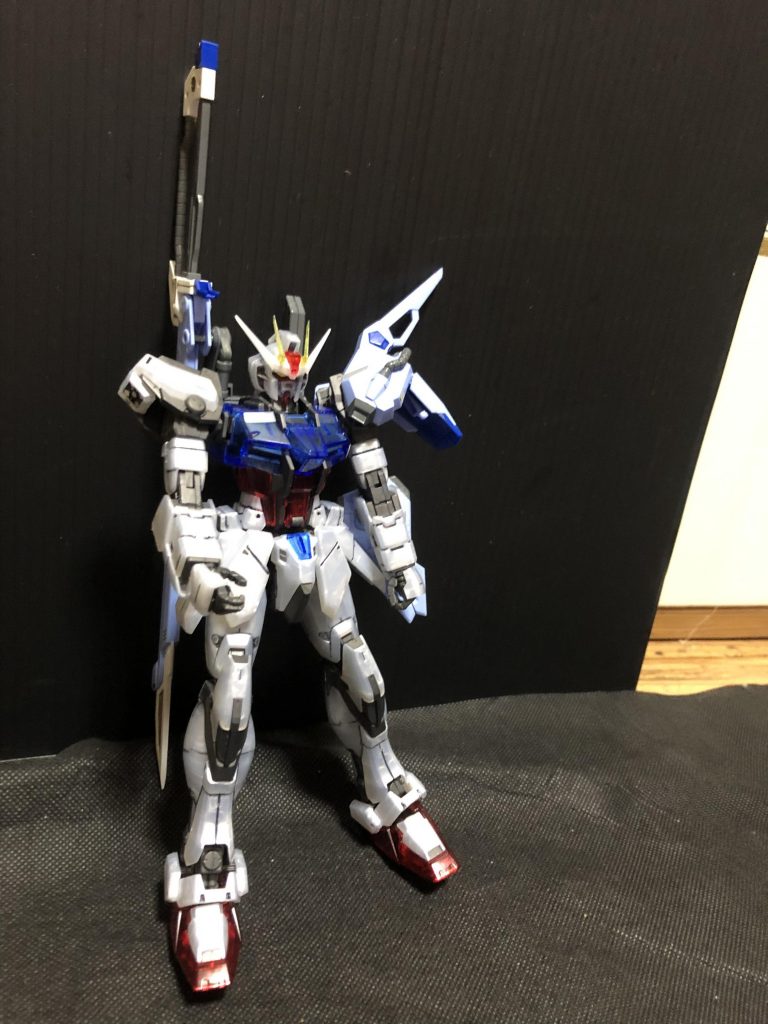 ソードストライクガンダム クリア–5枚目/制作者：アッキー