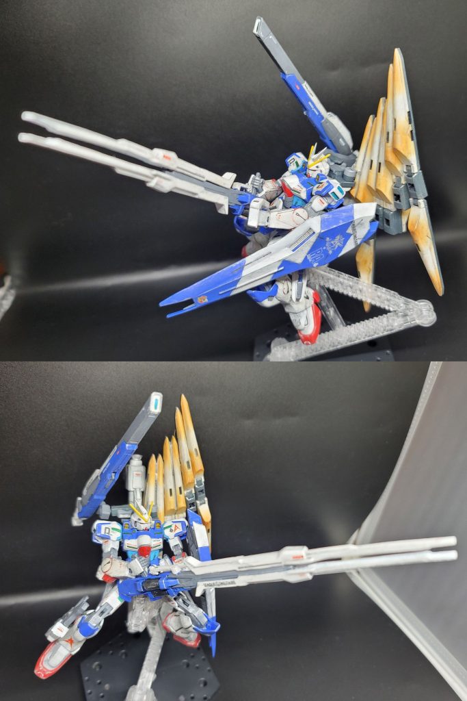 メガ・ビーム・バスターV2のメガビームライフルを再現グリップは2本あるので両手持ち可能