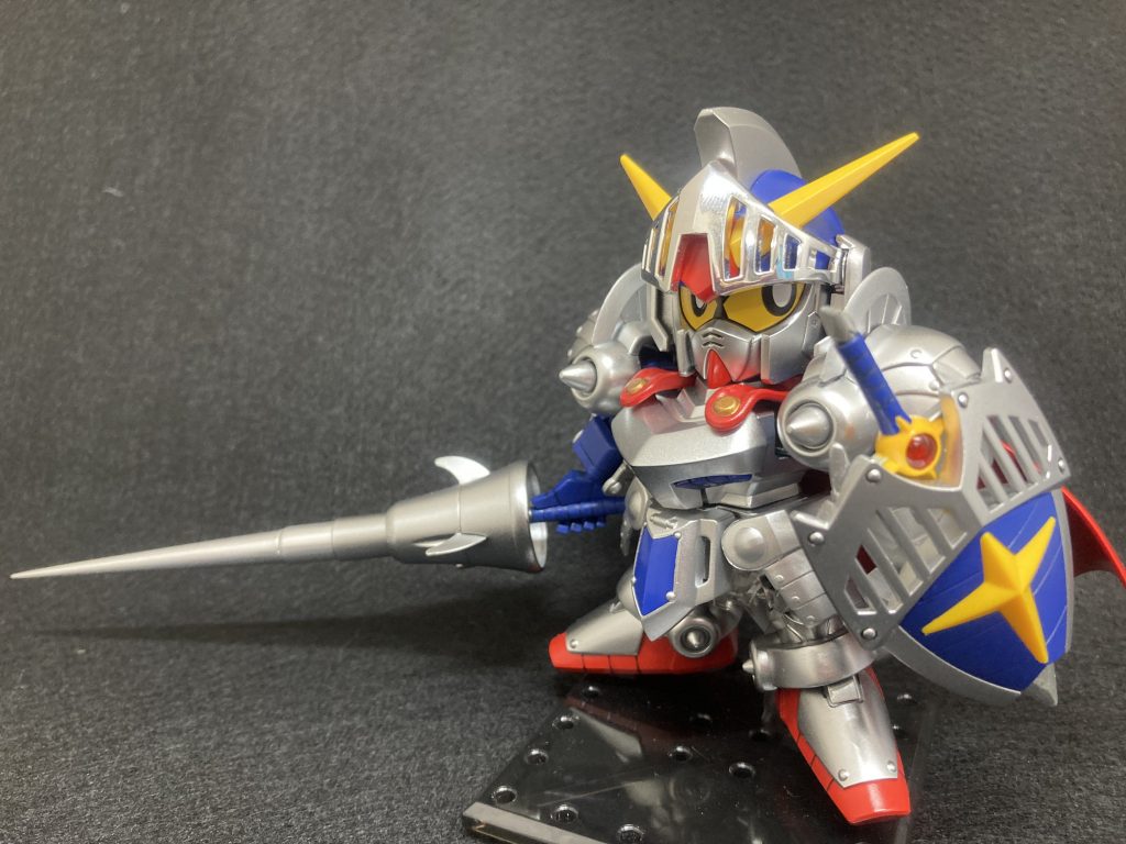 電磁スピアは伸縮式に改造しました。