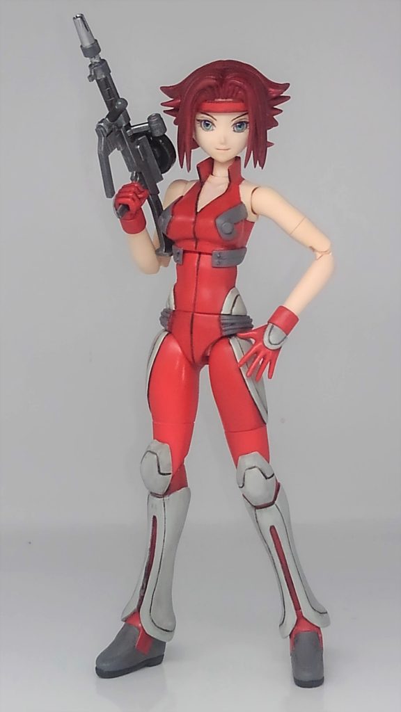 紅月カレンです。頑張ったんですが・・似てないですねｗ　最初のパイロットスーツの上着を外した状態を再現してみました。以下はいつものコントになります。