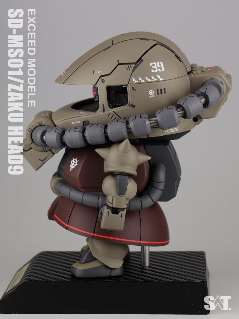 ZAKU HEAD＆SD-MS01/EXCEED MODEL–4枚目/制作者：SAT